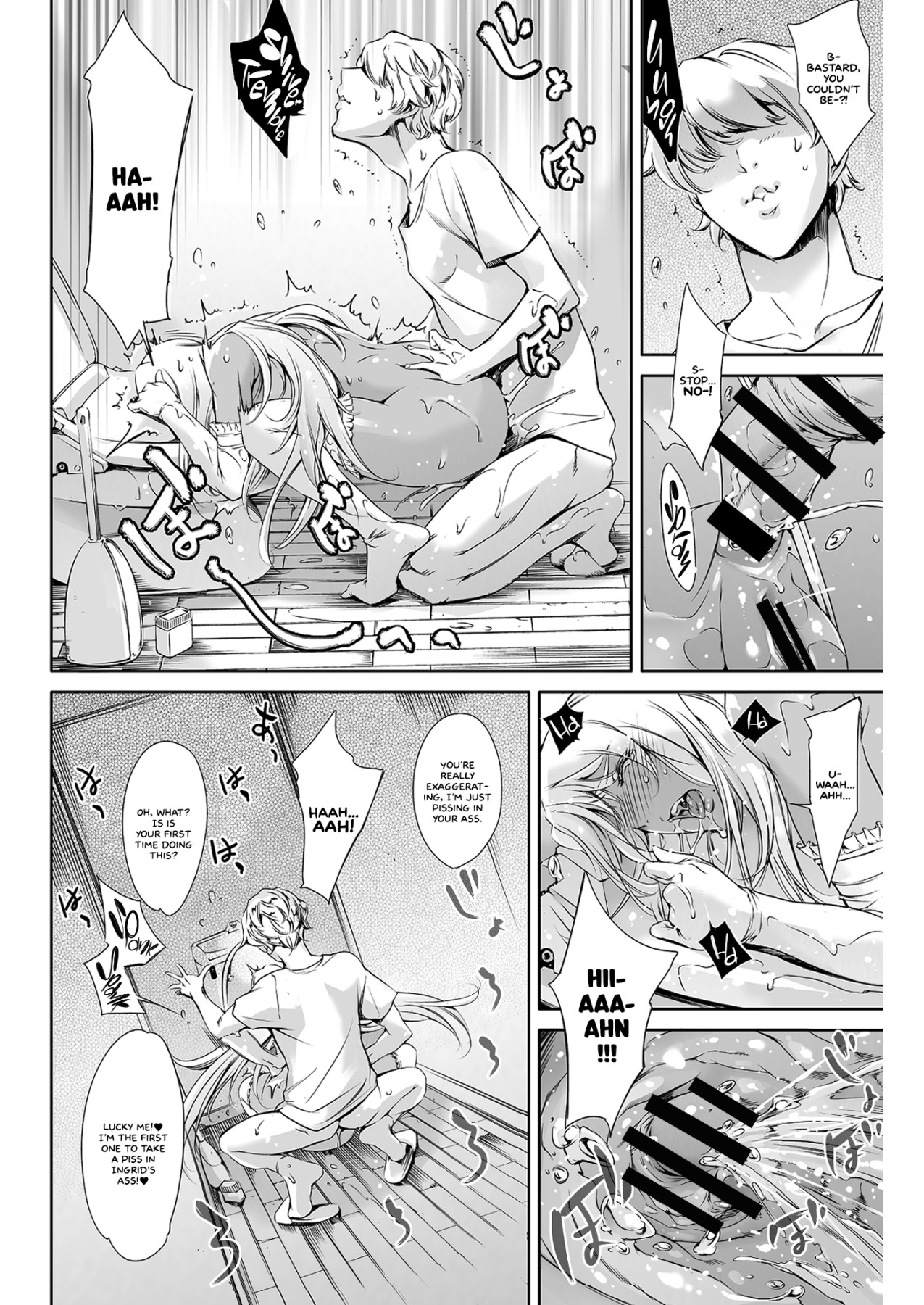 Hentai Manga Comic-THE LUCKY HOLE Makai Kishi-sama Is My Fuck Hole-Read-7